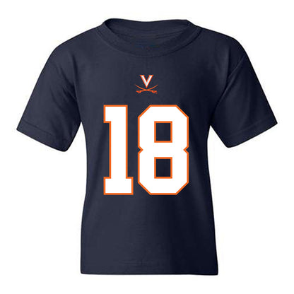 Virginia - NCAA Football : Corey Costner - Youth T-Shirt-0