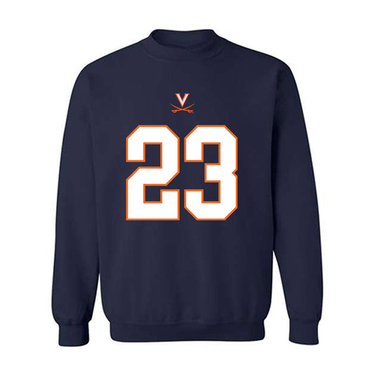 Virginia - NCAA Football : Triston Ward - Crewneck Sweatshirt