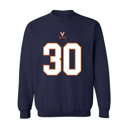 Virginia - NCAA Football : Ethan Minter - Crewneck Sweatshirt Sports Shersey