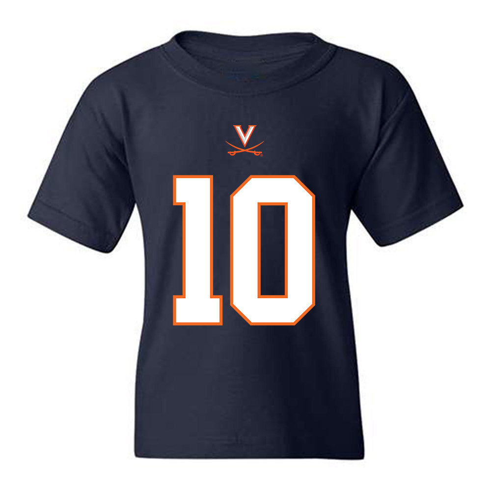 Virginia - NCAA Football : Anthony Colandrea - Youth T-Shirt-0