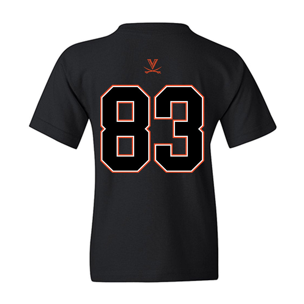 Virginia - NCAA Football : Willem Thurber - Youth T-Shirt-1
