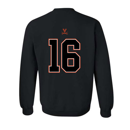Virginia - NCAA Football : Trey McDonald - Crewneck Sweatshirt-1