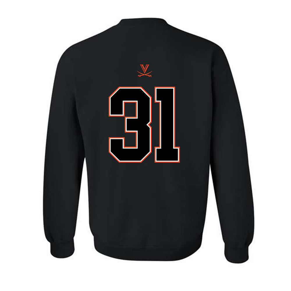 Virginia - NCAA Football : Micah Gaffney - Crewneck Sweatshirt Sports Shersey