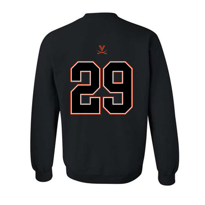 Virginia - NCAA Football : Davis Lane Jr - Crewneck Sweatshirt-1