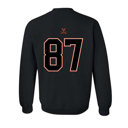 Virginia - NCAA Football : Justin Zames - Crewneck Sweatshirt-1