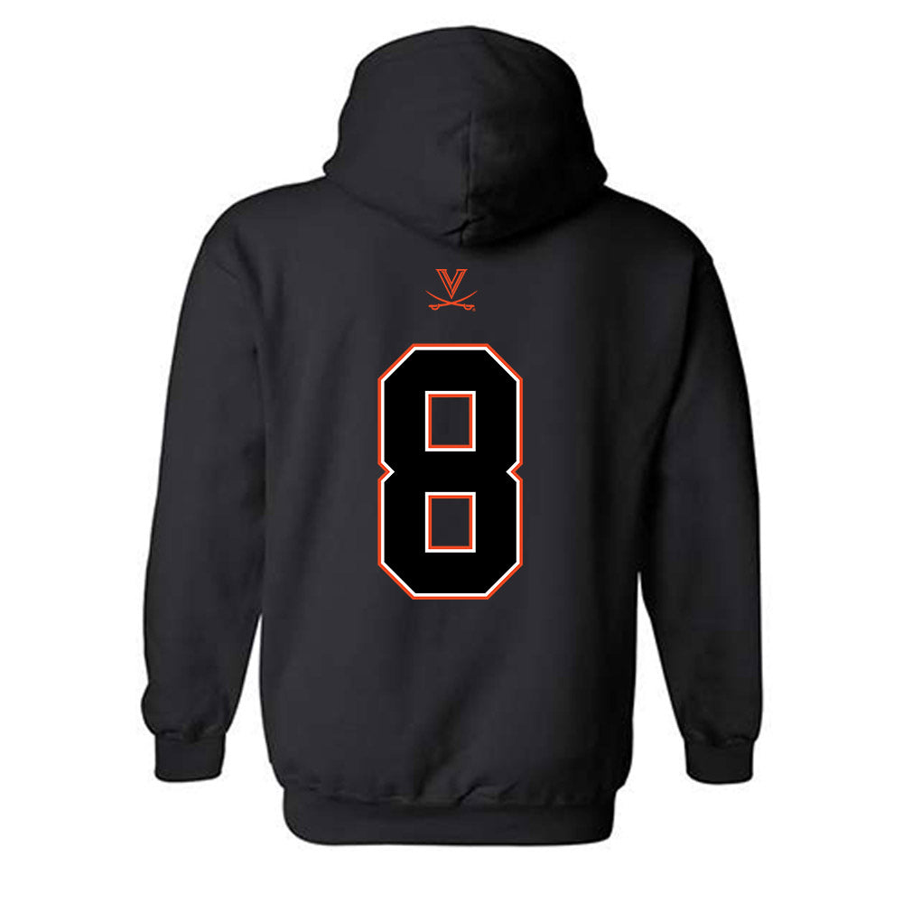 Virginia - NCAA Football : Malachi Fields - Hooded Sweatshirt