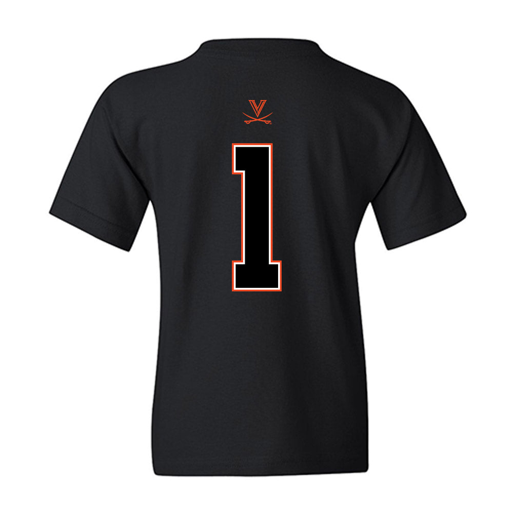 Virginia - NCAA Football : Keandre Walker - Youth T-Shirt-1