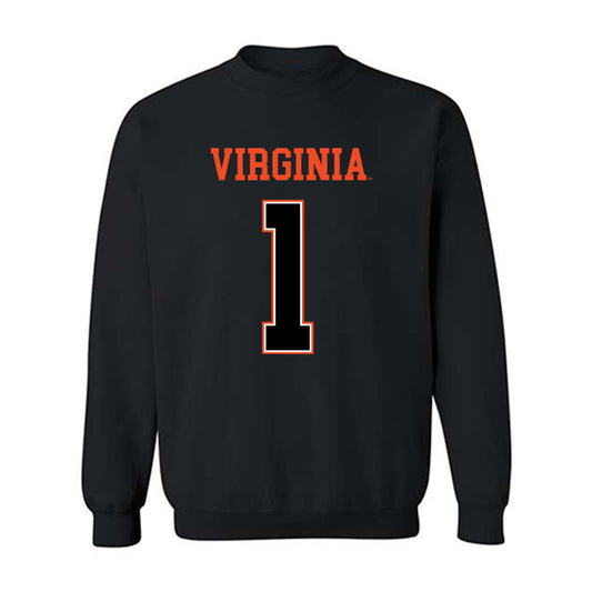 Virginia - NCAA Football : Keandre Walker - Crewneck Sweatshirt-0