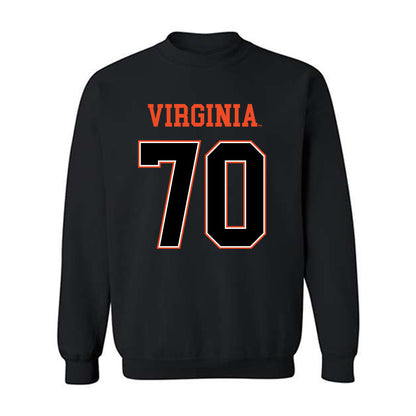 Virginia - NCAA Football : Dane Wleklinski - Crewneck Sweatshirt-0