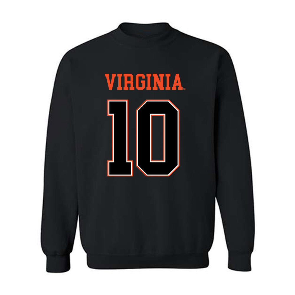 Virginia - NCAA Football : Anthony Colandrea - Crewneck Sweatshirt-0