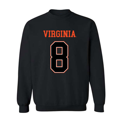 Virginia - NCAA Football : Malachi Fields - Crewneck Sweatshirt