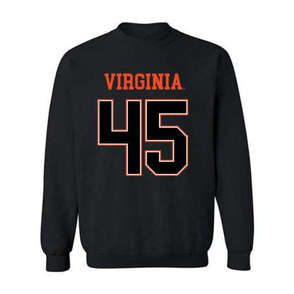 Virginia - NCAA Football : Brand Morgan - Crewneck Sweatshirt-0