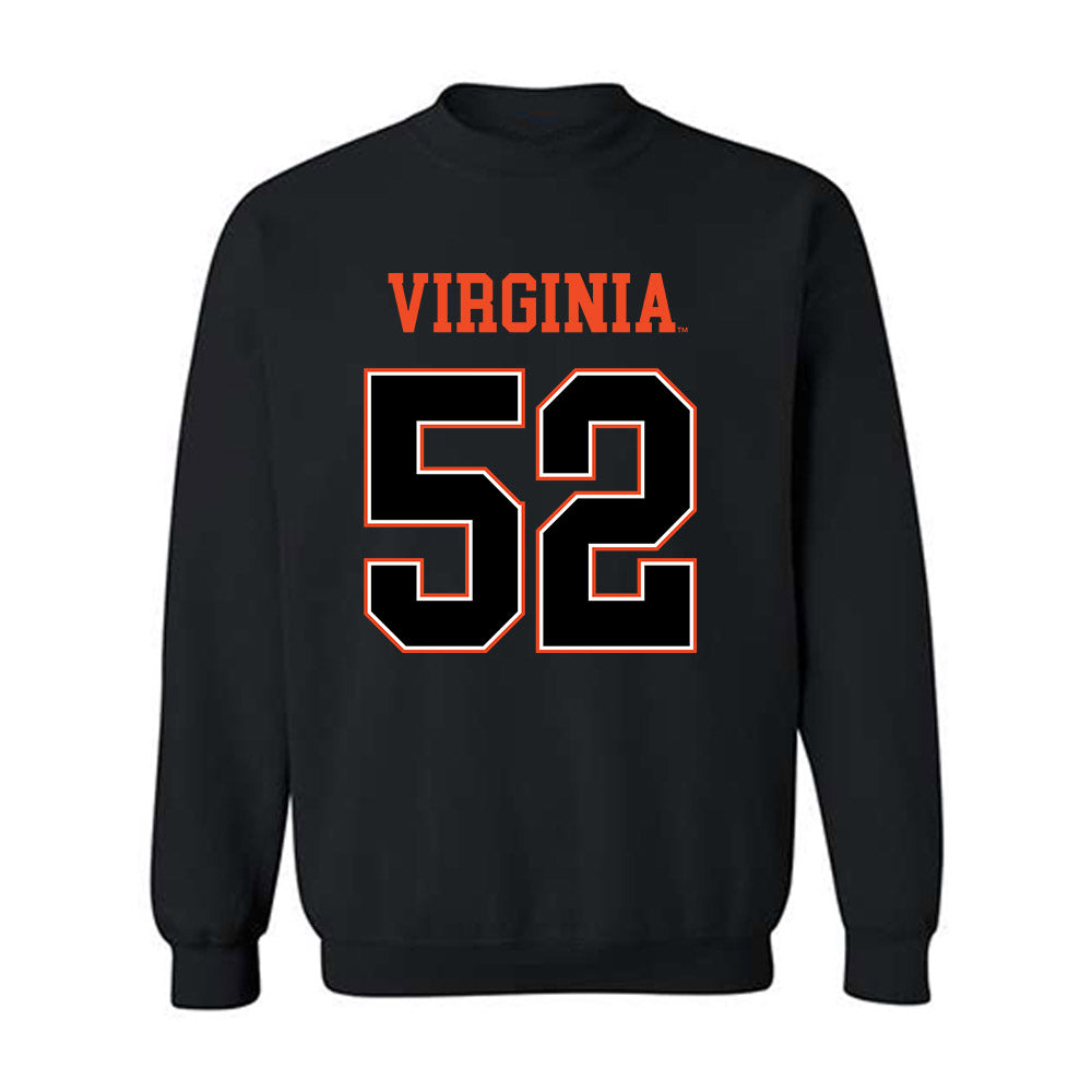 Virginia - NCAA Football : Daniel Rickert - Crewneck Sweatshirt-0