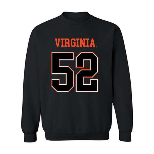 Virginia - NCAA Football : Daniel Rickert - Crewneck Sweatshirt-0