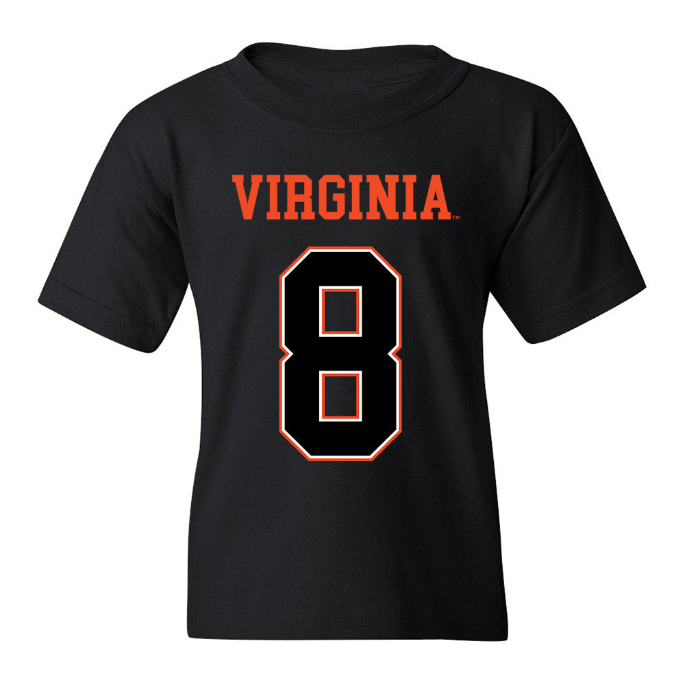 Virginia - NCAA Football : Malachi Fields - Youth T-Shirt