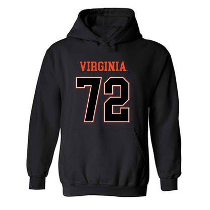 Virginia - NCAA Football : Benjamin York - Hooded Sweatshirt-0