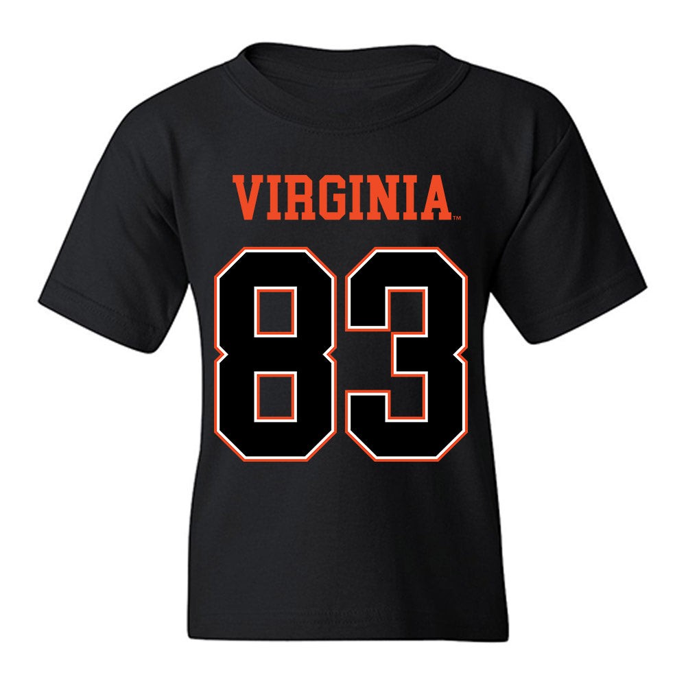 Virginia - NCAA Football : Willem Thurber - Youth T-Shirt-0