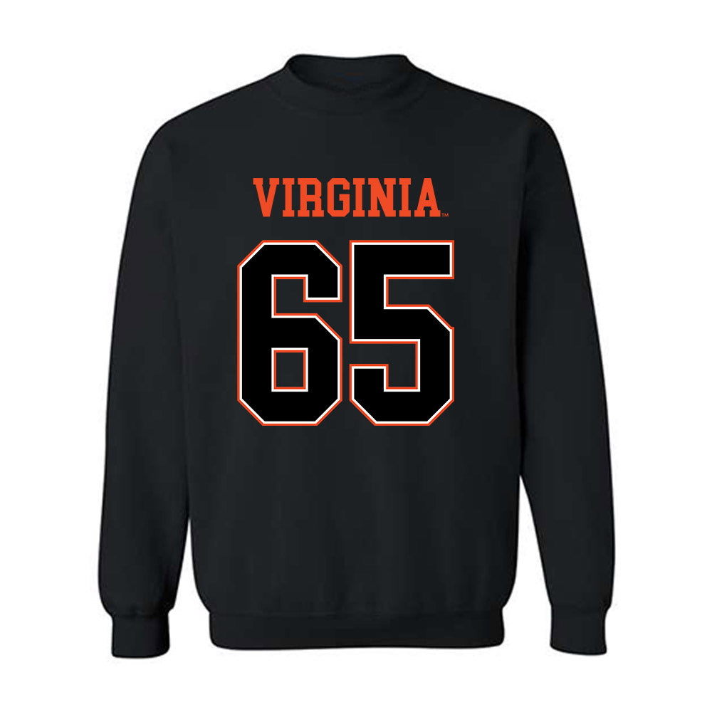 Virginia - NCAA Football : Grant Ellinger - Crewneck Sweatshirt Sports Shersey