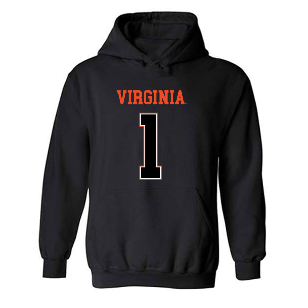 Virginia - NCAA Football : Keandre Walker - Hooded Sweatshirt-0