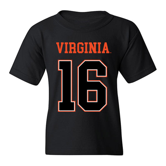 Virginia - NCAA Football : Trey McDonald - Youth T-Shirt-0