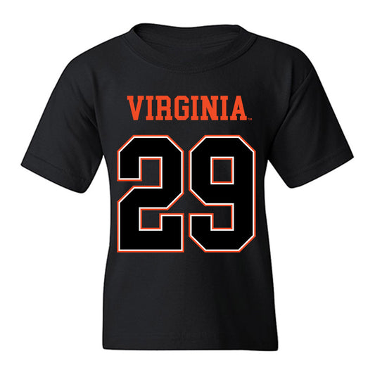 Virginia - NCAA Football : Davis Lane Jr - Youth T-Shirt-0