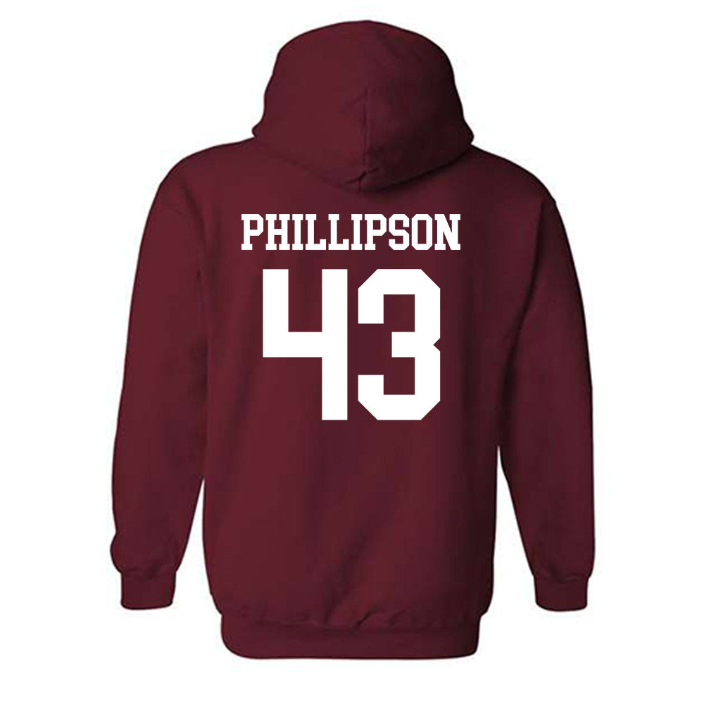 UMass - NCAA Football : Edward Phillipson - Hooded Sweatshirt-1