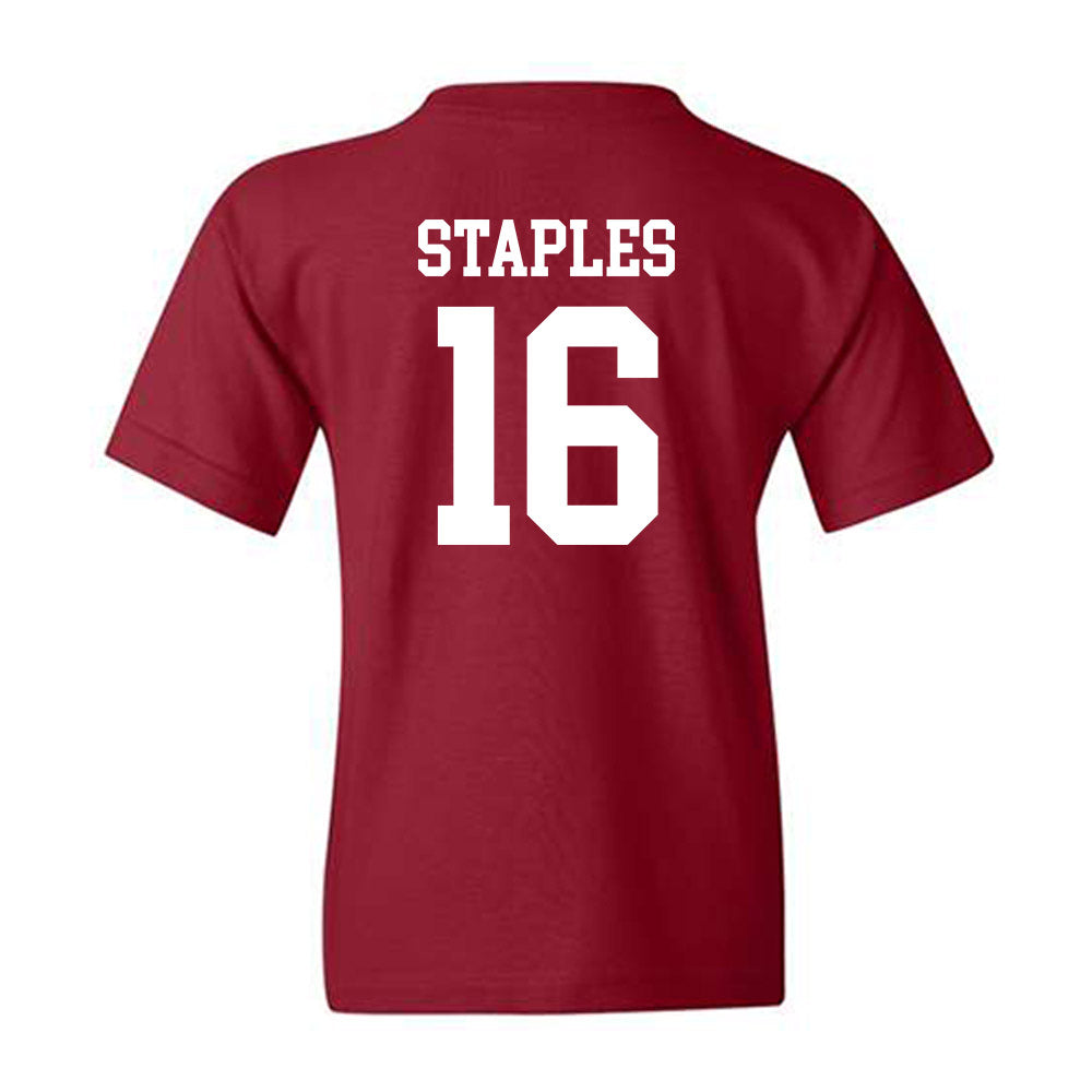 UMass - NCAA Football : Noah Staples - Youth T-Shirt