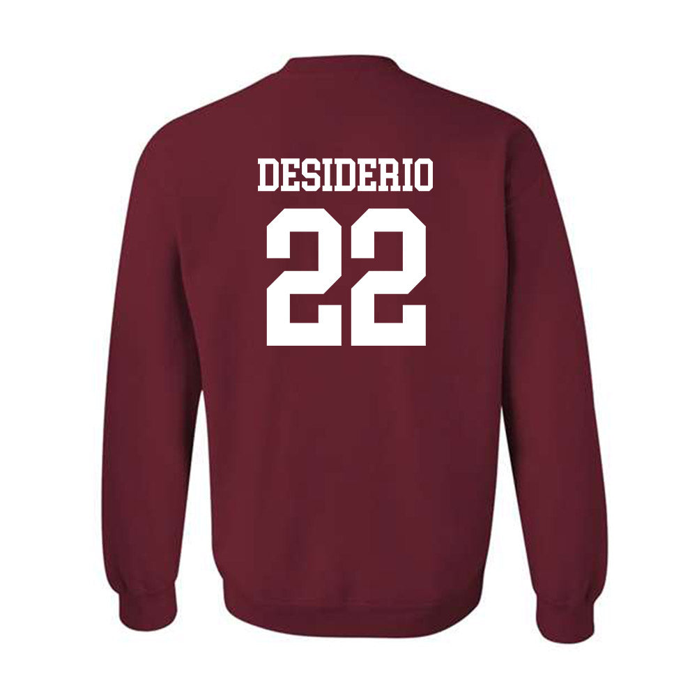 UMass - NCAA Football : Cookie Desiderio - Crewneck Sweatshirt-1