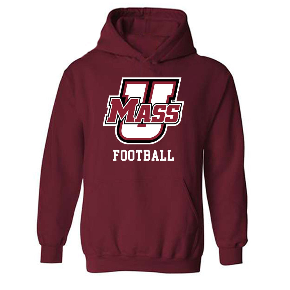UMass - NCAA Football : Elijah Pedro - Hooded Sweatshirt-0