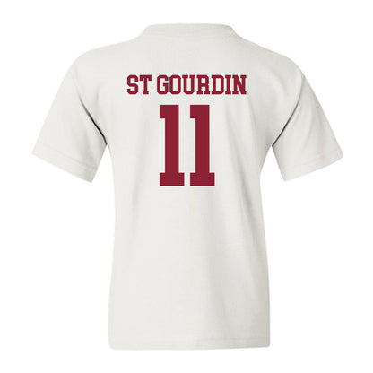 UMass - NCAA Football : Leonard St Gourdin - Youth T-Shirt-1