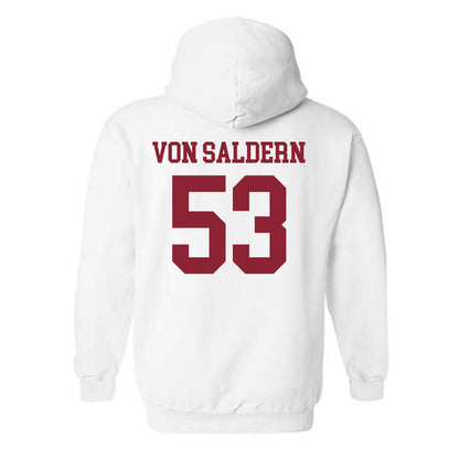 UMass - NCAA Football : Magnus Von Saldern - Hooded Sweatshirt