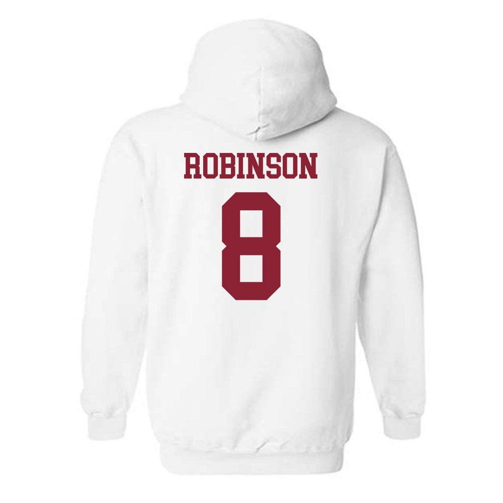 UMass - NCAA Football : Aquan Robinson - Hooded Sweatshirt-1