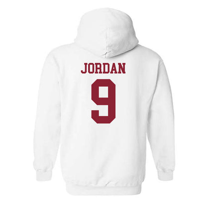 UMass - NCAA Football : Grant Jordan - Hooded Sweatshirt-1