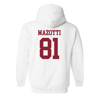 UMass - NCAA Football : Dominick Mazotti - Hooded Sweatshirt