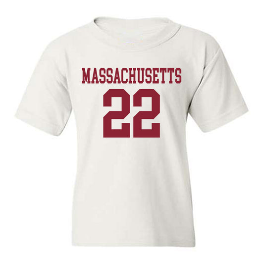 UMass - NCAA Football : Cookie Desiderio - Youth T-Shirt-0