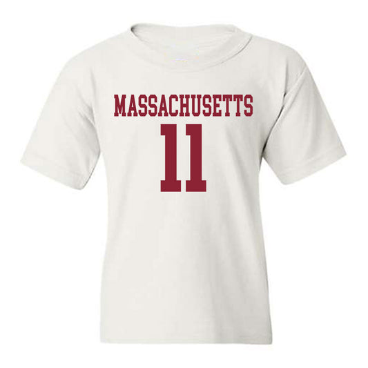 UMass - NCAA Football : Leonard St Gourdin - Youth T-Shirt-0