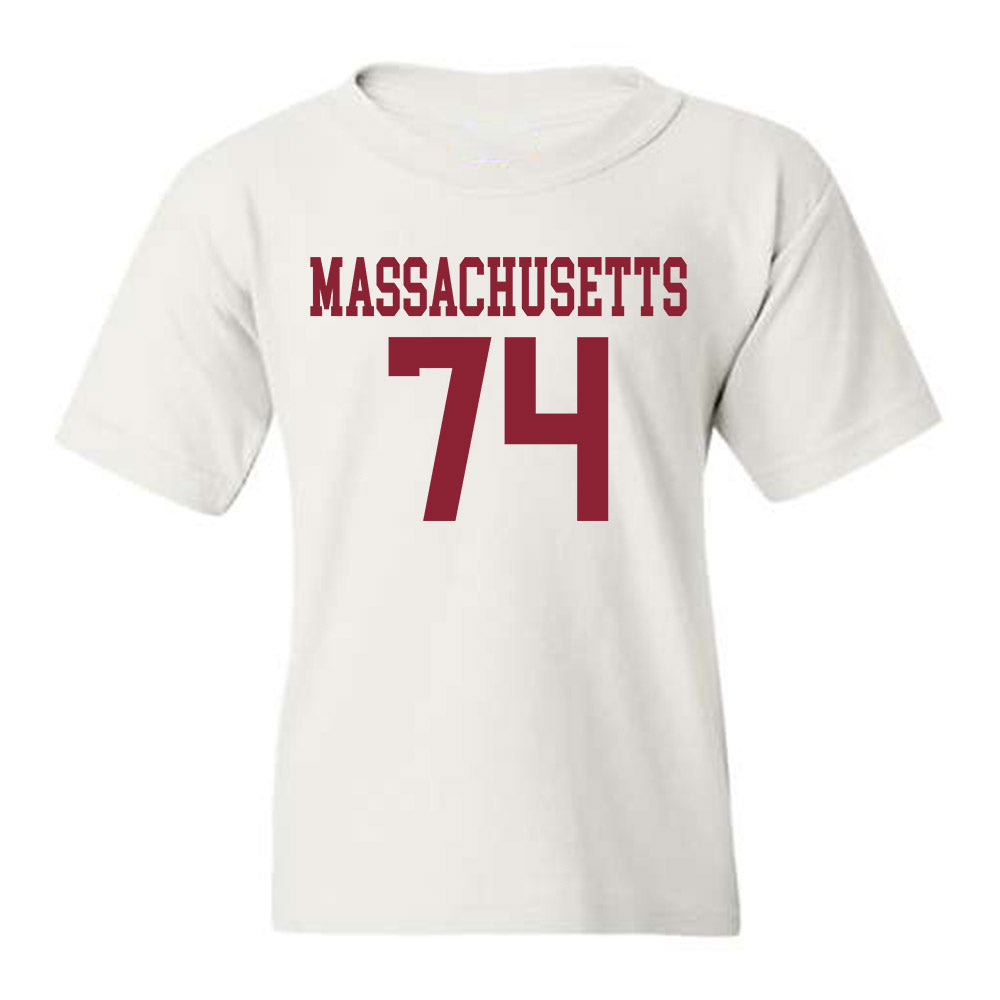 UMass - NCAA Football : William Jones Jr - Youth T-Shirt