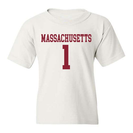 UMass - NCAA Football : Brandon Rose - Youth T-Shirt-0