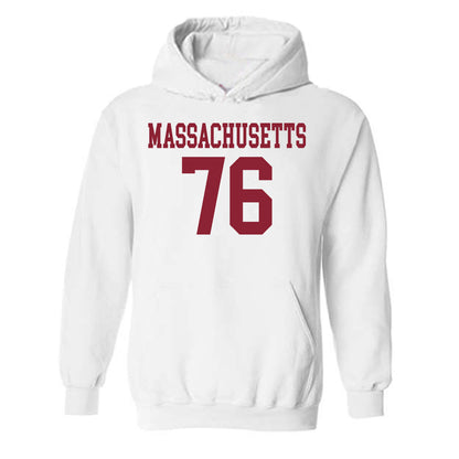 UMass - NCAA Football : Riley Bloch - Hooded Sweatshirt