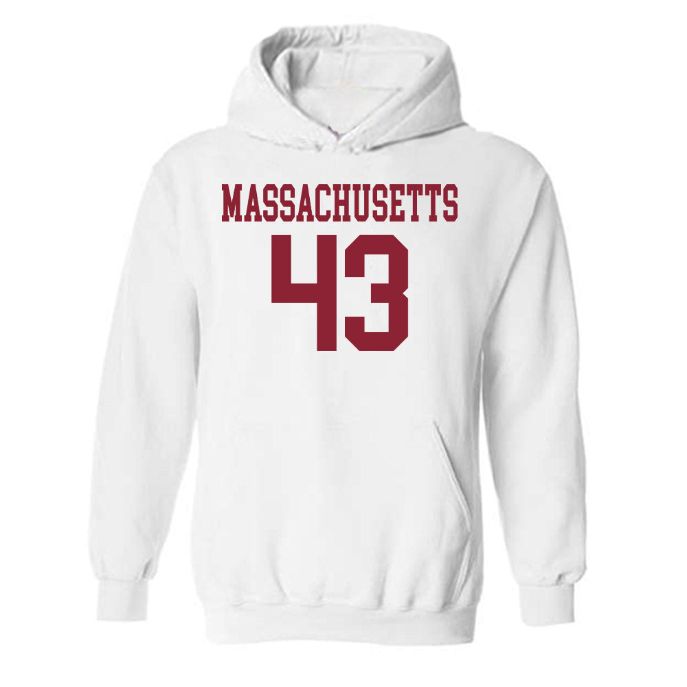 UMass - NCAA Football : Edward Phillipson - Hooded Sweatshirt-0