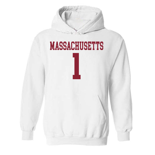 UMass - NCAA Football : Brandon Rose - Hooded Sweatshirt-0