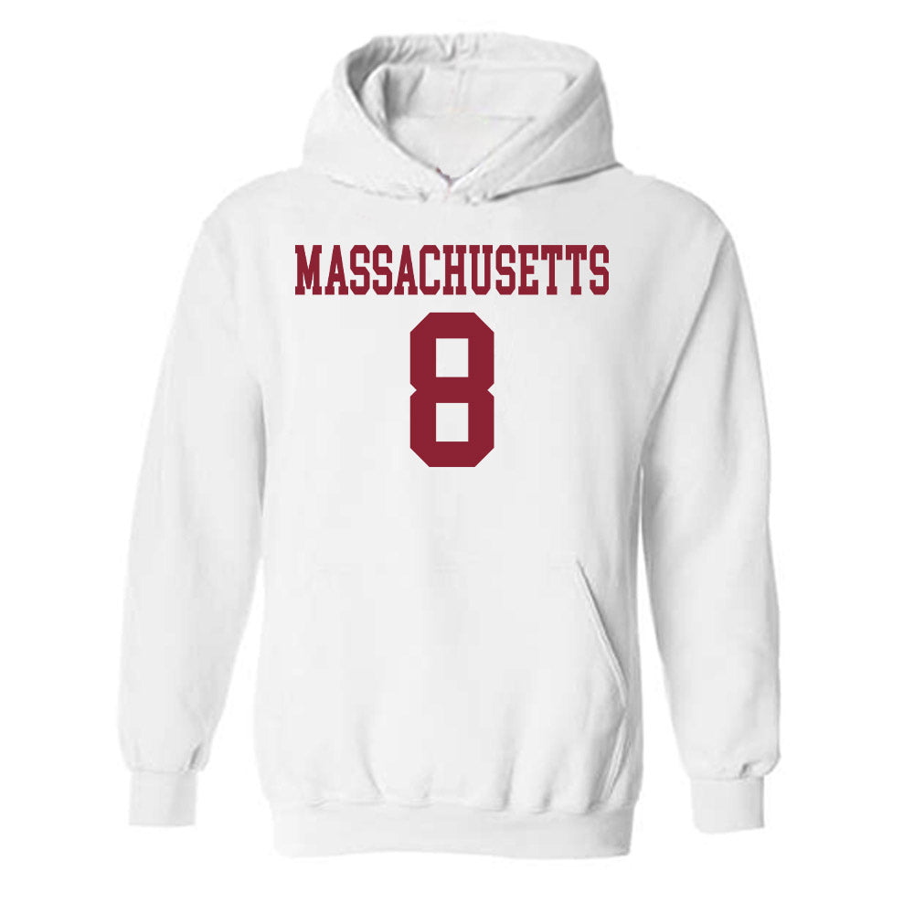UMass - NCAA Football : Aquan Robinson - Hooded Sweatshirt-0