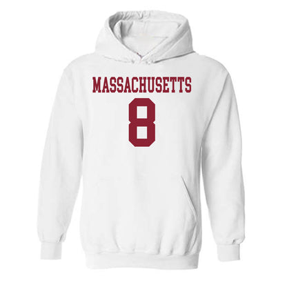 UMass - NCAA Football : Aquan Robinson - Hooded Sweatshirt-0