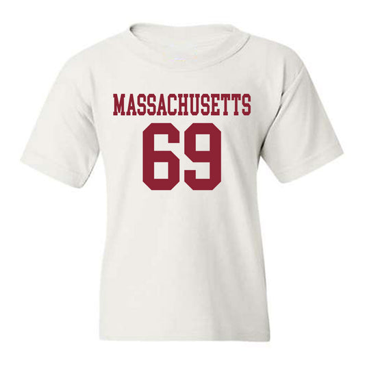 UMass - NCAA Football : Brock Taylor - Youth T-Shirt-0