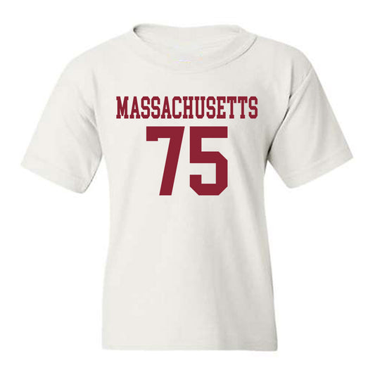 UMass - NCAA Football : Tanner Burlingame - Youth T-Shirt-0