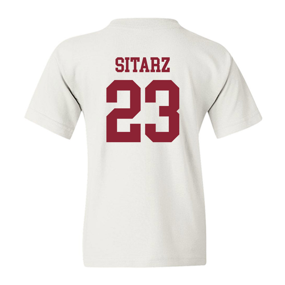 UMass - NCAA Baseball : Gavin Sitarz - Sports Shersey Youth T-Shirt-1