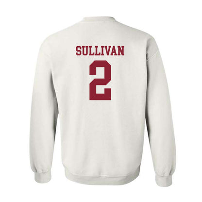 UMass - NCAA Baseball : Braden Sullivan - Sports Shersey Crewneck Sweatshirt-1