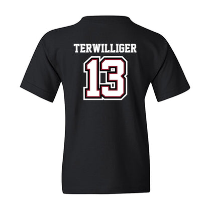 UMass - NCAA Baseball : Dylan Terwilliger - Classic Shersey Youth T-Shirt-1