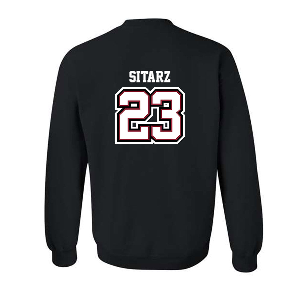 UMass - NCAA Baseball : Gavin Sitarz - Classic Shersey Crewneck Sweatshirt-1