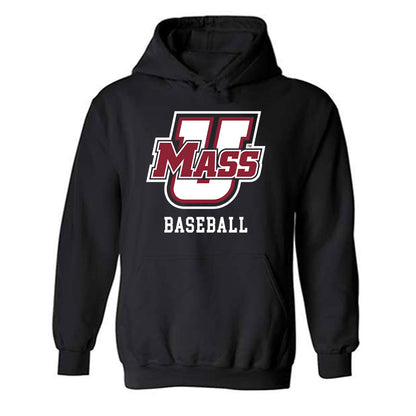UMass - NCAA Baseball : Dylan Terwilliger - Classic Shersey Hooded Sweatshirt-0